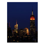 Empire State Building Dressed For Halloween B1 Postcard