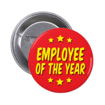 Employee of the year pins