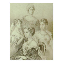 Empress Eugenie of France #002F Post Card