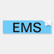 EMS BUMPER STICKER