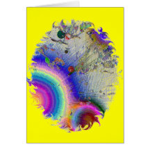 Enamel Sunburst Oval Frame Cards