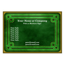 Enchanted Magical Fantasy Game Card Business Card