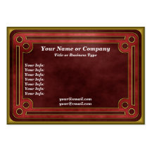 Enchanted Magical Fantasy Game Card Business Card Template