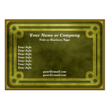 Enchanted Magical Fantasy Game Card Business Card Templates