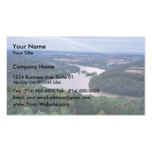 Endangered mussel habitat business cards
