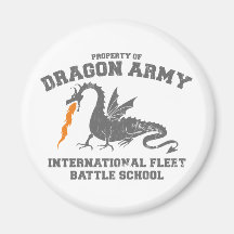 ender dragon army refrigerator magnet