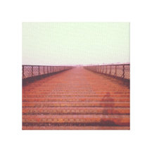 endless bridge canvas stretched canvas prints