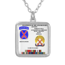 Engagements of  the 10th Mountain division Jewelry
