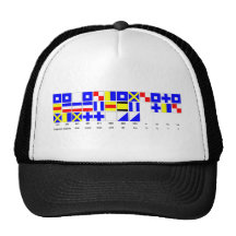 England Expects Hat with Text