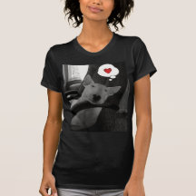 english bull terrier valentine t shirt