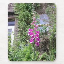 English cottage garden mousepad