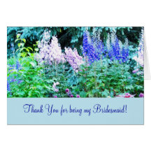 English Garden Florals Thank You Card