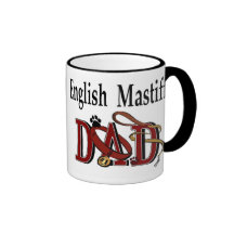 English Mastiff Dad Gifts Mug