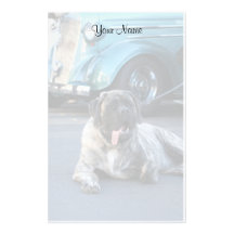 English Mastiff Stationary Stationery
