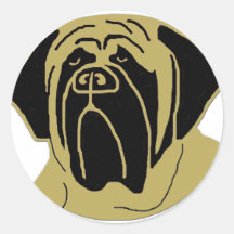 English Mastiff Sticker