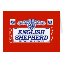 English Shepherd Cards