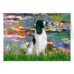 English Springer 7 - Lilies 2 Cards