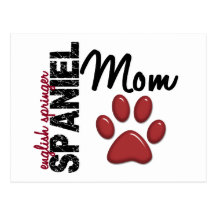 English Springer Spaniel Mum 2 Postcard