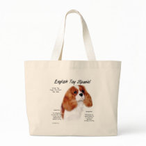 English Toy Spaniel (blenheim) History Design bags