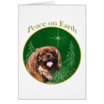 English Toy Spaniel Peace cards