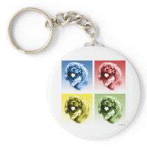 English Toy Spaniel Pop keychains