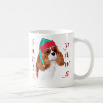 English Toy Spaniel Santa Paws mugs