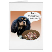 English Toy Spaniel Turkey cards