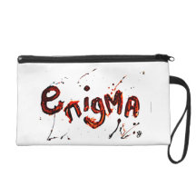 enigma wristlet purse