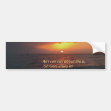 Enjoy LIfe Bumper Stickers