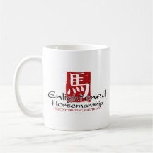 Enlightened Horsemanship Logo- Vertical... Coffee Mugs
