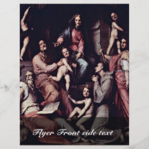 Enthroned Madonna Angels And Saints By Pontormo Ja Flyers