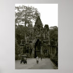 Entrance to Angkor Wat II Print
