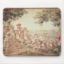 Entry of Louis XIV  into Dunkirk Mousepads