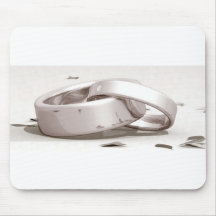 Entwined Rings - Mouse Pad