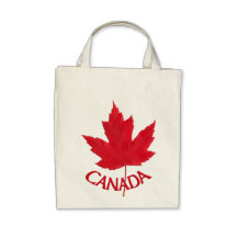 Enviro-Friendly Canada Souvenir Tote Bag