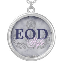 EOD Wife pink/dark blue Necklace