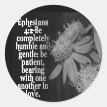 EPESIANS 4:2 LOVE - FAVORITE SCRIPTURE STICKERS