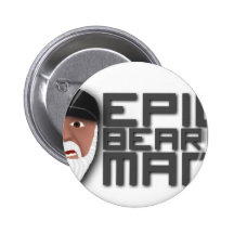 Epic Beard Man Pin