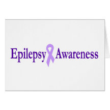 epilepsy awareness greeting card
