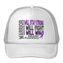 Epilepsy Warrior Trucker Hats