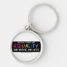 Equality Round Keychain