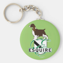 Equire English Springer Spaniels Keychain