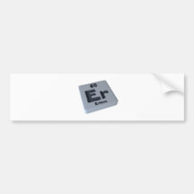 Er Erbium Bumper Stickers