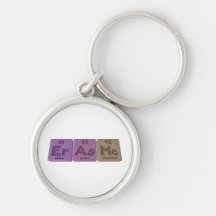 Erasmo as Erbium Astatine Molybdenum Key Chain