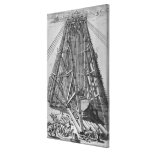 Erecting the Ancient Egyptian Obelisk Canvas Prints