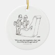Ergonomic Chair Ornament (round, oval, square)
