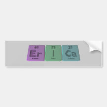 Erica-Er-I-Ca-Erbium-Iodine-Calcium.png Bumper Stickers