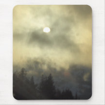 Erie Clouds Mouse Pad