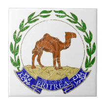 Eritrea Coat Of Arms Tile