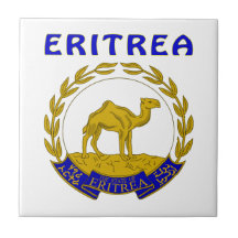 Eritrea Coat Of Arms Tile
